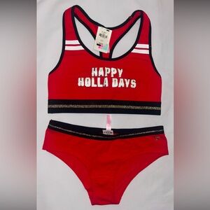 Victoria’s Secret bra & panty Christmas set
